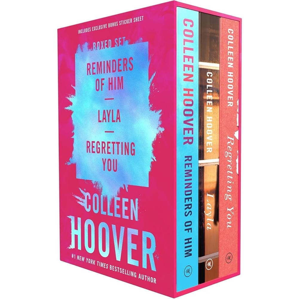 Colleen Hoover 3-Book Boxed Set: Reminders of Him, Layla, Regretting You
